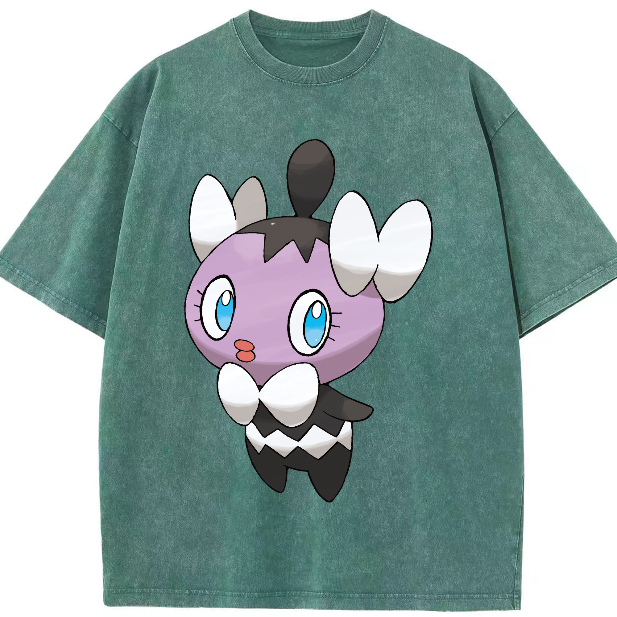 （画像用） ポケットモンスター Pokémon 綿100% ヴィンテージ風 半袖Tシャツ（フロントプリント）